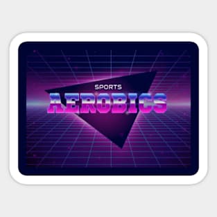 Aerobics Sports Sticker